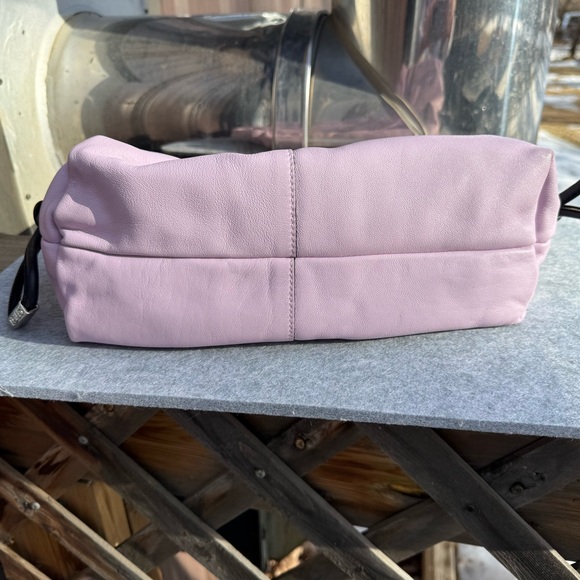 Tous Light Purple Gathered Shoulder Bag - Picture 16 of 16